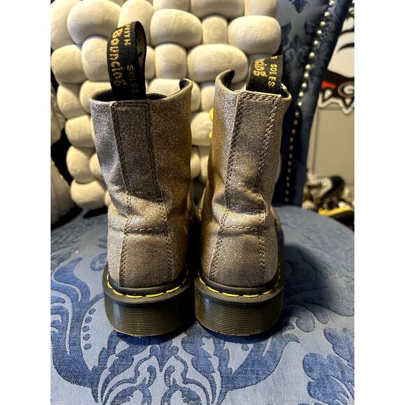 Dr Martens Gold Pascal Glitter size 8/EU 39 - Picture 5 of 7